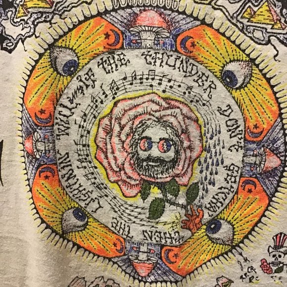 VTG 1990 Grateful Dead FOXBORO Shirt XL - Picture 2 of 10